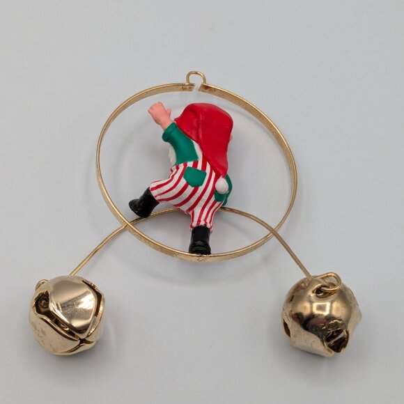 Hallmark Keepsake Balancing Elf 1989 Vintage Christmas Ornament - Picture 6 of 10